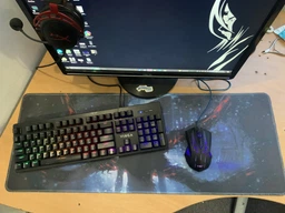 Игровая поверхность, коврик для мышки с Аниме принтом "Токийский гуль / Tokyo ghoul" 800*300*3 мм 0203