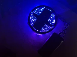 Лента светодиодная на клейком основании RGB 5050 – 5 м. LED лента от USB фото от покупателей 10