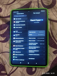 Защитный чехол Deexe Silicone Shell для Xiaomi Pad 6 / 6 Pro - Fluorescent Green