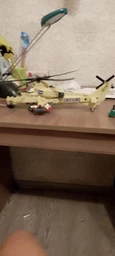 Конструктор Теко Вертоліт AH-64 “Apache”, 656 деталей, в коробці фото від покупців 1