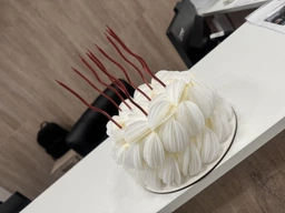 Свічки для торта "Twirl" набір - 12 шт., висота - 15,5 см, колір - синій фото від покупців 2