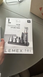 Премиальный Триммер для бороды 5в1 LEMEX STYLING TOOLS Тример для тела, носа, бритья с магнитными насадками LM4414 IPX6 Версия 2026 фото от покупателей 18