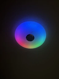 RGB Люстра с Bluetooth колонкой 38 см 60W Светильник с регулировкой яркости и блютуз колонкой GS-7062 фото от покупателей 6