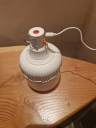 USB LED Лампа туристична кемпінгова 80 W Світильник акумуляторний 2400 мАг, ліхтар нічник з підвісом, Портативна похідна лампочка з зарядкою фото від покупців 3