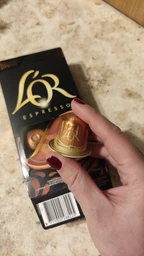 Ящик Кава в капсулах Nespresso L'OR Espresso Caramel 100 Капсул (10 пачок по 10 капсул) фото від покупців 2