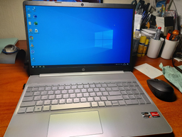Ноутбук HP Laptop 15s-eq2056ua (4A7P1EA ) Natural Silver / AMD Ryzen 3 5300U / RAM 16 ГБ / SSD 512 ГБ / Подсветка клавиатуры фото от покупателей 9