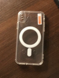 Прозорий чохол Clear Case with MagSafe для iPhone X/Xs