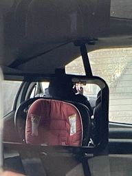Додаткове дзеркало для спостереження за дитиною в автомобілі з обідком Foteleamo фото від покупців 3