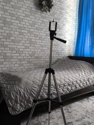 Штатив для камеры и телефона Tripod 3110 до 100 см фото от покупателей 2