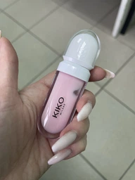 Бальзам-блеск для губ Kiko Milano Lip Volume (01 Tutu Rose). для увеличения обьема, 6,5 мл фото от покупателей 2