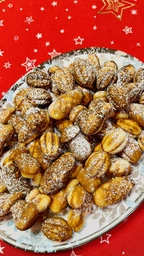 Форма для выпечки цельного печенья орешница лесное ассорти (тяжелая, квадратная)