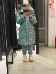 Куртка зимняя длинная женская Colin's CL1065792MGR L Mint Green (8683197777072)