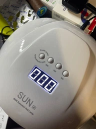 Лампа для полимеризации гель лака SUNUV X 54 W (сушка для ногтей) White фото от покупателей 1
