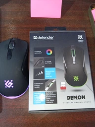 Миша Defender Demon GM-534 Wireless Black (4745090826463)