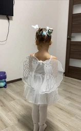 Детский карнавальный костюм - ангел, 4-8 лет, белый (518110)