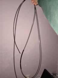 Стальной трос для скоростной скакалки в PVC оболочке Troli Rope PVC трос 2,5мм