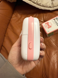 Портативний термопринтер JETIX Mini printer Pink з набором термопаперу (5 рулонів) фото від покупців 2