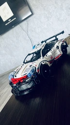 Конструктор машинка технік Porsche 911 RSR Racing Vesion Technology на 1630 деталей в масштабі 1:10 Порше авто гоночна версія