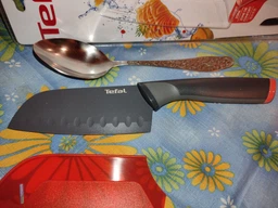 Нож сантоку Tefal Fresh Kitchen с чехлом 12 см (K1220104) фото от покупателей 7