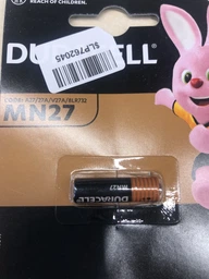 Специальная щелочная батарейка Duracell A27 / 27A / V27A / 8LR732 MN27 12&nbsp;В (5000394023352) фото от покупателей 6