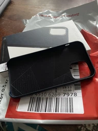 Чохол шкіряний протиударний Decoded Leather Case для Apple Iphone 12/12 Pro (6.1") Black