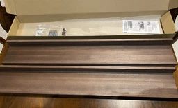 Комплект навісних полиць Wood Wedge U-форма 90х13.6х5,6 см Натуральний фото від покупців 3