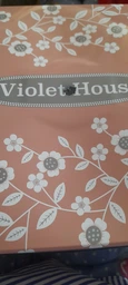 Контейнер Violet House 0647 Decor Antrasit Flower із кришкою 10 л (0647 DECOR ANTRASIT FLOWER с/кр.)