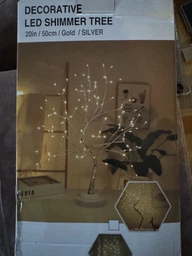 Настільний світильник DIY Auelife 108 Led дерево гірлянда Бонсай Auelife Тепле світло фото от покупателей 10