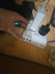 Сетевой фильтр-удлинитель RZTK Power Strip 2+2 USB-A+USB-C White (PS-2AC/W) 1.5 м фото от покупателей 4