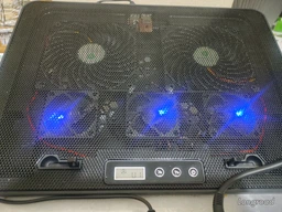 Охолоджувальна підставка для ноутбука Dyxon Fix Cooling 11 Black (DXNLSFC11B) фото від покупців 2
