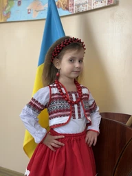 Украинский обруч Калина (дерево) красный