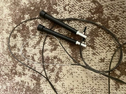 Скоростная скакалка EasyFit Speed Cable Rope 3 м со стальным тросом и регулируемой длиной Красная (EF-2039-R) фото от покупателей 3