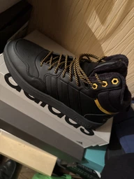 Мужские зимние ботинки Adidas Hoops 3.0 Mid Wtr IH0164 41.5 (7.5UK) 26 см Magbei/Prebrn/Prebrn (4067888716160)