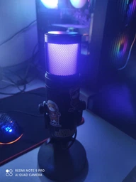 Игровой микрофон RGB XTRIKE XMC-03, USB 3.0, 1.5m, black фото от покупателей 15