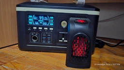 Портативный мини Обогреватель Rovus Handy Heater Original 400W + Пульт ДУ Компактный Керамический Тепловентилятор Дуйчик