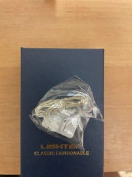 Двухрежимная подарочная зажигалка с зарядкой от USB в подарочной упаковке LG-635 фото от покупателей 16