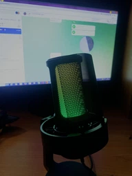 Микрофон Fifine RGB AmpliGame A8W White