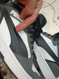Мужские демисезонные ботинки Puma Rebound v6 39232605 42.5 (8.5UK) 27.5 см White/Ash Gray (4065454861221) фото от покупателей 2