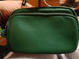 Стильна сумка жіноча крос-боді з натуральної шкіри Vintage 22295 Біла фото від покупців 2