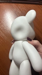 Флюидный мишка сделай сам DIY Creative Fluid Bear 23 см с красками 3 шт / Набор раскраска игрушка медвежонок для творчества фото от покупателей 10