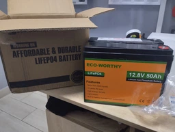 Аккумулятор ECO-WORTHY LiFePO4 12.8V 50ah литиевый со встроенным BMS фото от покупателей 1