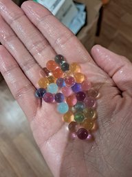 Орбізи , гідрогель, гідрогелеві кульки Orbeez 7-8 мм сині 50тис. шт (арт.1495) фото від покупців 3