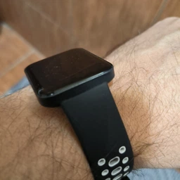 Ремешок для часов Redmi Watch 2 Lite / Xiaomi Mi Watch 2 силиконовый перфорированный Синий Белый фото от покупателей 2