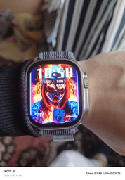 Смарт часы Smart Watch HK11 ULTRA 3 AMOLED 49mm [2 ремешка Trail Loop и Ocean Band в комплекте] HK11U3-SB фото от покупателей 3
