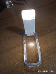 Лампа USB светодиодная светильник-зажим для чтения c аккумулятором 3 режима яркости 3 уровня цветов White (750403730359) фото от покупателей 7