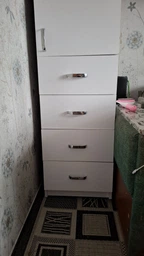 Пенал Анжело Ferrum-decor на 3 полиці з дверима і 4 ящиками 1900x400x380 ДСП Дуб Сонома 16 мм (ANG1038) фото від покупців 1