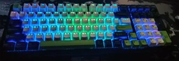 Набор кейкапов Hator First Ukrainian PBT keycaps UKR/ENG/rU Yellow (HTS-139)