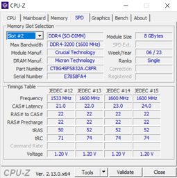 Оперативная память Kingston Fury SODIMM DDR4-3200 32768MB PC4-25600 (Kit of 2x16384) Impact Black (KF432S20IBK2/32) фото от покупателей 18
