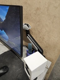 Настольное крепление для монитора Anda Seat Stealth Pro II 17''-42'' White (AD-W-A9-1S-BW) [123484] фото от покупателей 15