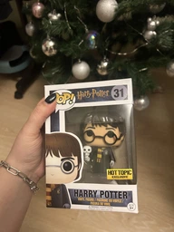 Фігурка Funko Pop Гаррі Поттер із совою №31 Hot Topic Exclusive 10 см Harry Potter with Hedwig Фанко Поп